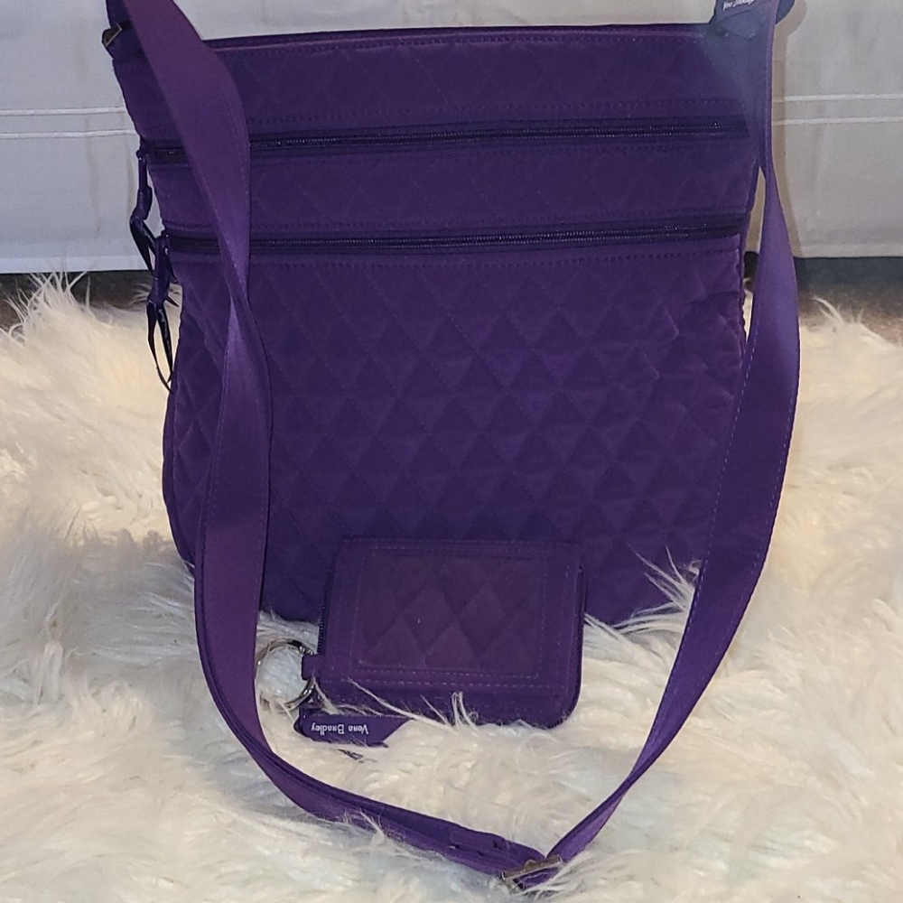 Vera Bradley Elderberry Hipster Crossbody